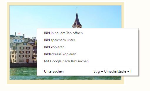 Google Rückwärtssuche am PC