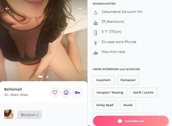 Ashley Madison Profil Frau Österreich