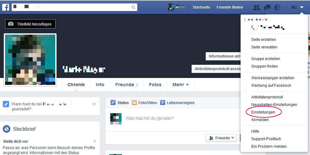 facebook einstellungen apps