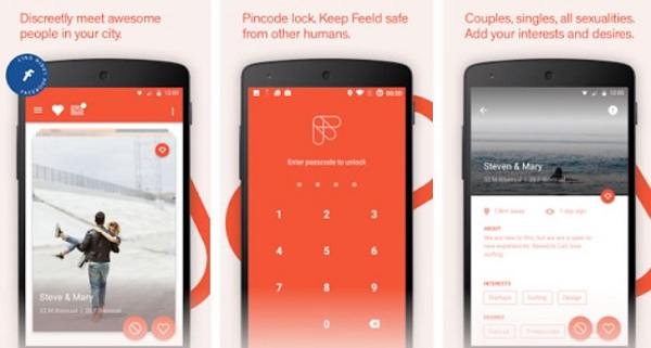 Die Dating-App Field macht das Finden flotter Dreier einfacher