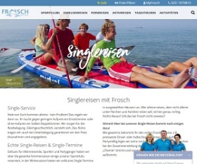 Frosch Sportreisen screenshot