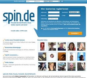 Spin.de screenshot